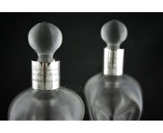 Coppia di decanter