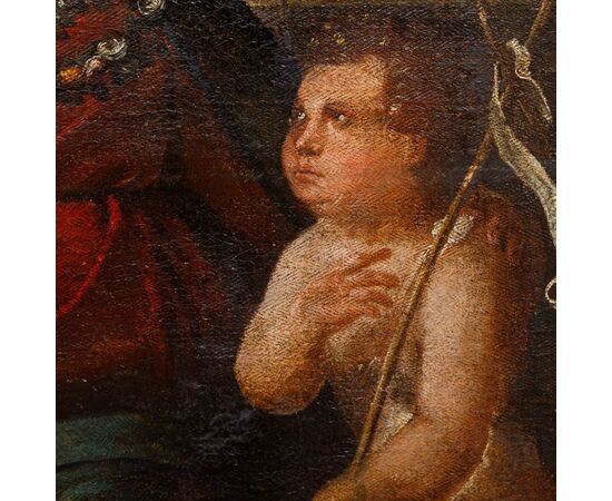 Maestro veneto del XVI secolo, 1530 -1550   Madonna con Bambino e S. Giovannino