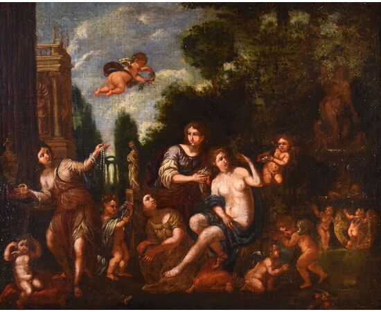 La Toeletta di Venere Francesco Albani (Bologna 1578 - 1660), bottega di