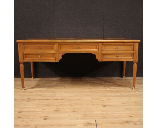 French writing desk in wood from the 20th century