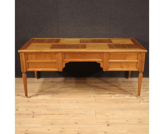 French writing desk in wood from the 20th century