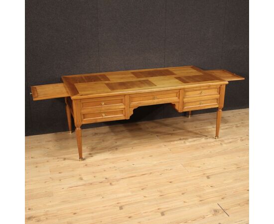 French writing desk in wood from the 20th century