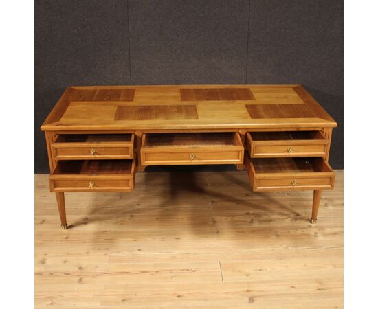 French writing desk in wood from the 20th century