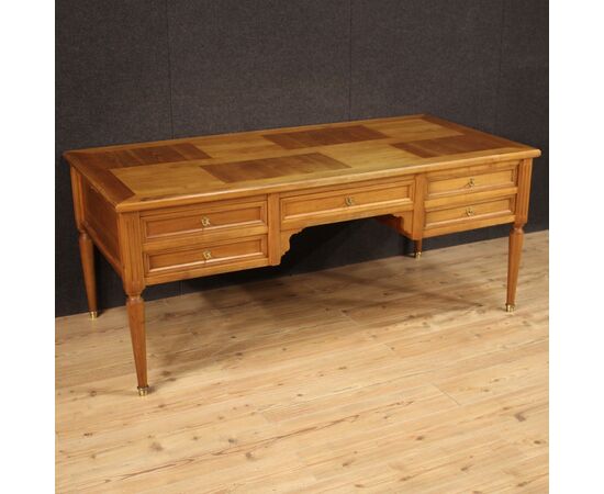 French writing desk in wood from the 20th century