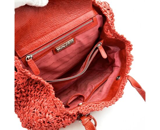 ERMANNO SCERVINO Borsa Shopper in Sintetico Col. Rosso M