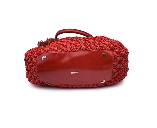 ERMANNO SCERVINO Borsa Shopper in Sintetico Col. Rosso M