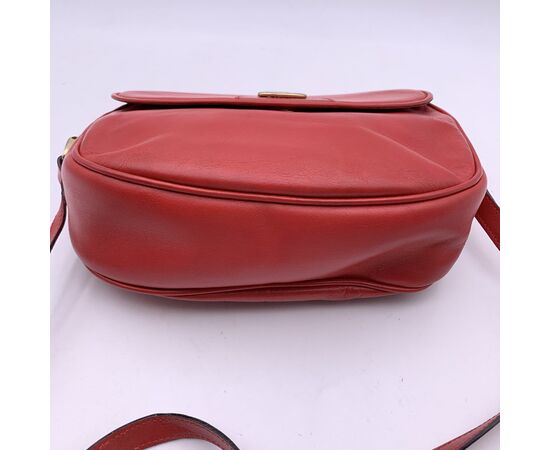 GUCCI Borsa a Tracolla Vintage in Pelle Col. Rosso n.a. M