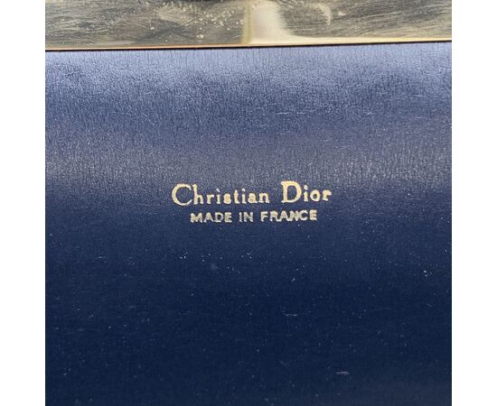 CHRISTIAN DIOR Pochette Vintage in Tela Col. Blu M