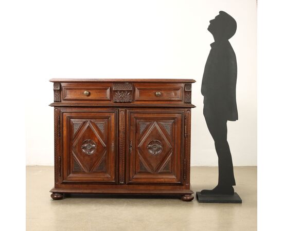 Credenza in Noce Francia Fine XVIII Secolo