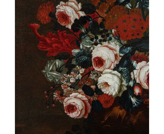 Karel Van Vogelaer, detto Carlo dei fiori (1653-  1695), Vaso di fiori