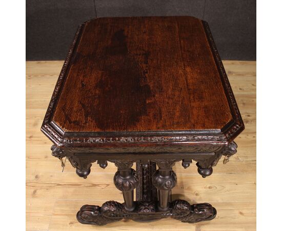 French renaissance style writing desk from the 20th century