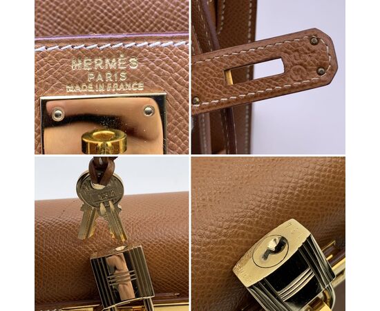 HERMES Borsa a Mano Vintage in Pelle Col. Kelly 28 M