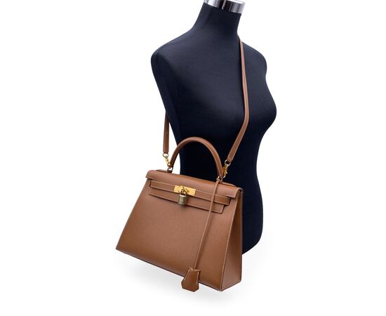 HERMES Borsa a Mano Vintage in Pelle Col. Kelly 28 M