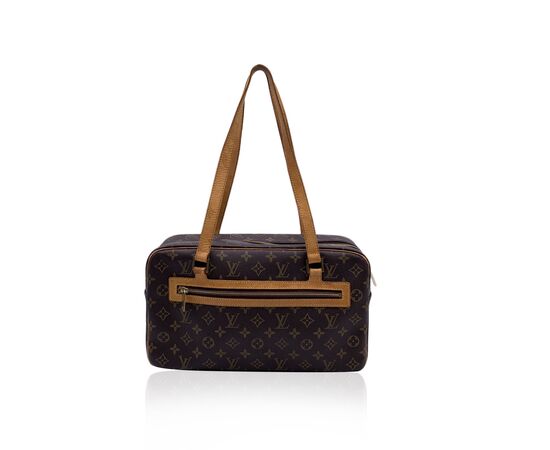 LOUIS VUITTON Borsa a Tracolla Vintage in Tela Col. Marrone Cite M