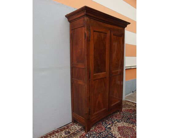 ARMADIO A DUE PORTE IN BATTUTA EPOCA PRIMI 800 PIEMONTESE   cm L130xP49xH229