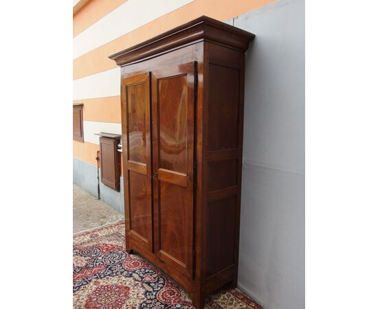 ARMADIO A DUE PORTE IN BATTUTA EPOCA PRIMI 800 PIEMONTESE   cm L130xP49xH229