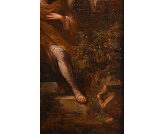 Ritratto di gentiluomo in un giardino, Godfrey Kneller (Lubecca 1646 – Londra 1723) cerchia di 