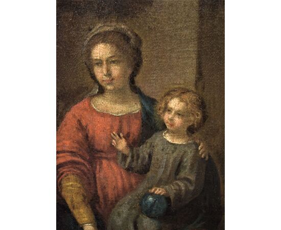 Vergine col Bambino, Maddalena e S.Lucia