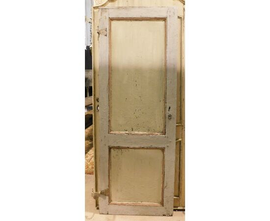  PTE145 - Porta semplice in legno laccato, mis. massima cm L 75 x H 205  