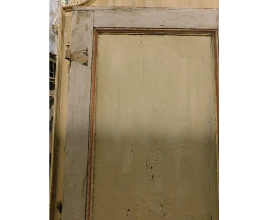  PTE145 - Porta semplice in legno laccato, mis. massima cm L 75 x H 205  