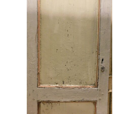  PTE145 - Porta semplice in legno laccato, mis. massima cm L 75 x H 205  