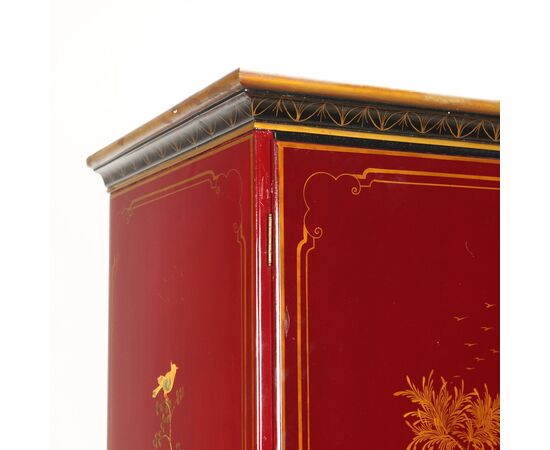 Armadio in Stile Chinoiserie Italia XX Secolo