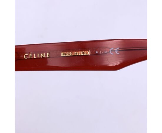 CELINE Occhiali da Sole in Plastica Col. Rosso CL40046U