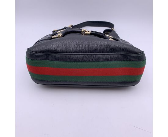 GUCCI Borsa Hobo in Pelle Col. Nero Heritage M