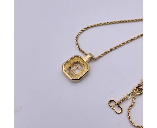 CHRISTIAN DIOR Collana Vintage in Metallolo Col. n.a.