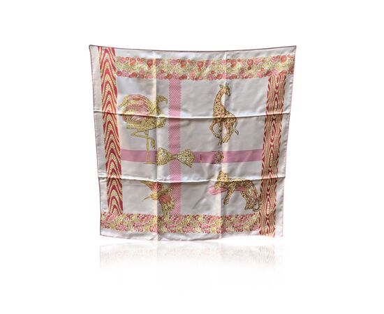 CARTIER Foulard in Seta Col. Rosa