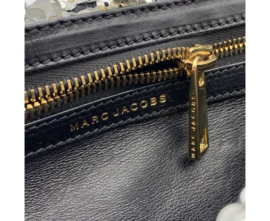 MARC JACOBS Borsa a Mano in Pelle Col. Nero Gilda L