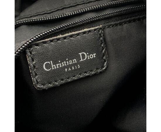 CHRISTIAN DIOR Borsa a Tracolla in Tela Col. Nero n.a. M