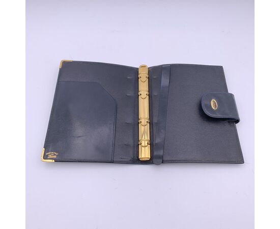 GUCCI Accessorio Vintage in Tela Col. Blu n.a. M