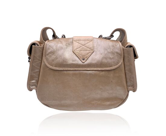 CHRISTIAN DIOR Borsa a Tracolla in Pelle Col. Beige Rebelle M