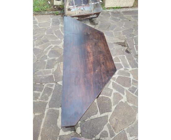 Coppia consolles stile Luigi XVI Umbria '700 legno noce