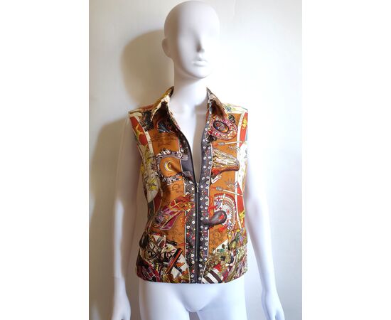 Gilet seta Hermès