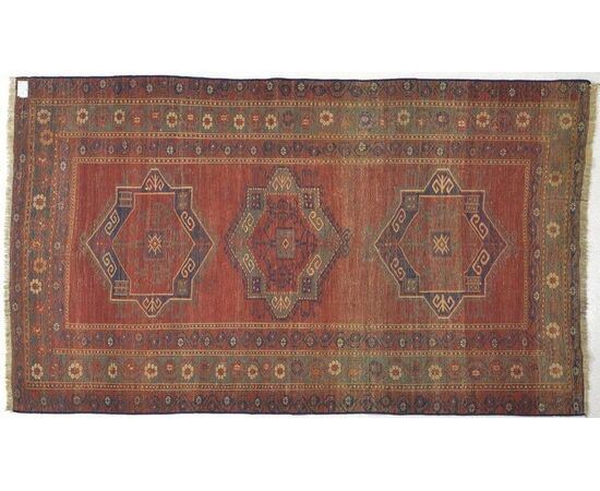 Antique Caucasian rug KAZAK     