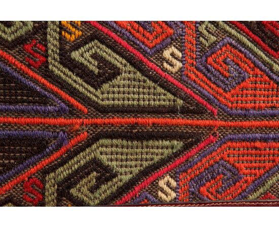 Suitcase and Beauty Case with Kilim, Vuitton Model     