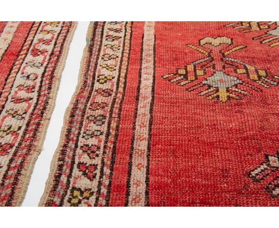 Pair of Antique Kirshehir Prayer Bedside Carpets     