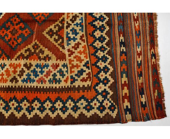 Ancient Kilim Kaskai or GASHGAI collectible     