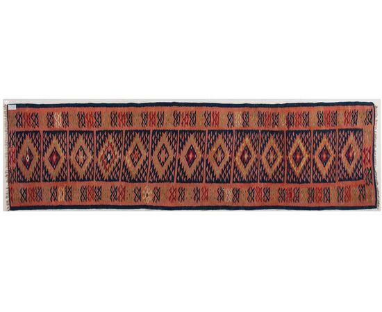 Old Kilim Turkish Runner Sharkoy     