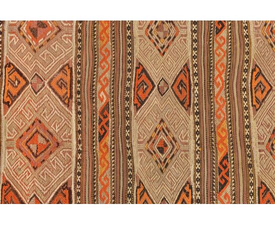 Kilim-Cicim quadrato dell'Anatolia - n. 1249.