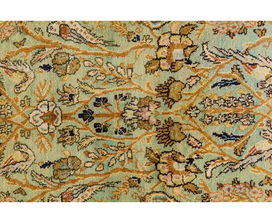 Persian GHUM or KUM carpet in pure silk     