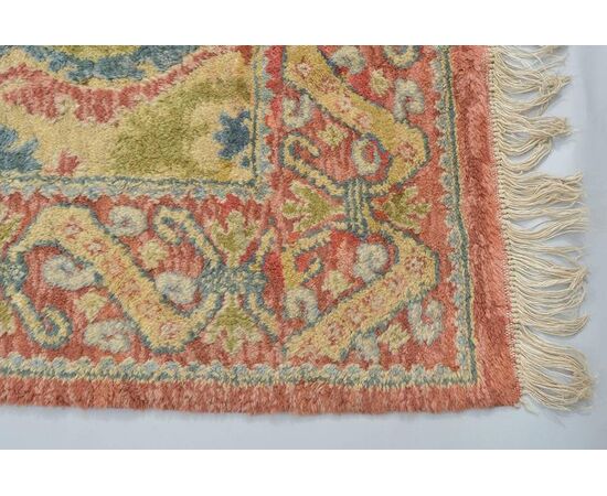 Old Cuenca Carpet from Spain     