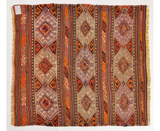 Kilim-Cicim quadrato dell'Anatolia - n. 1249.