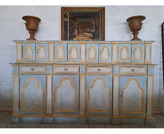 Credenza da sagrestia laccata