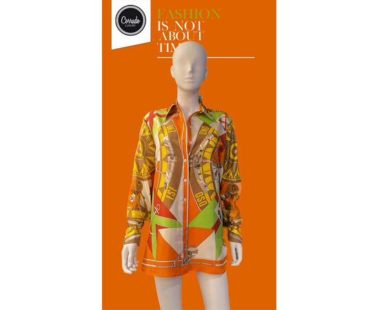 Camicia in seta HERMÈS