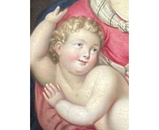 Flatz Johann Gebhard - Madonna con Bambino - 