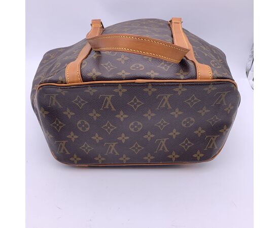 LOUIS VUITTON Borsa Shopper Vintage in Tela Col. Marrone Shopping Tote L