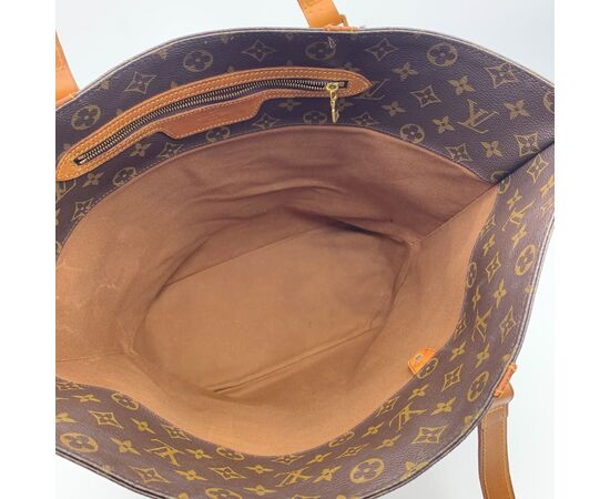 LOUIS VUITTON Borsa Shopper Vintage in Tela Col. Marrone Shopping Tote L